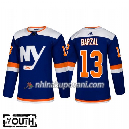 New York Islanders Dresy Mathew Barzal 13 Alternate 2018-2019 Adidas Authentic - Dětské New York Islanders Dresy Mathew Barzal 13 Alternate 2018-2019 Adidas Authentic - Dětské